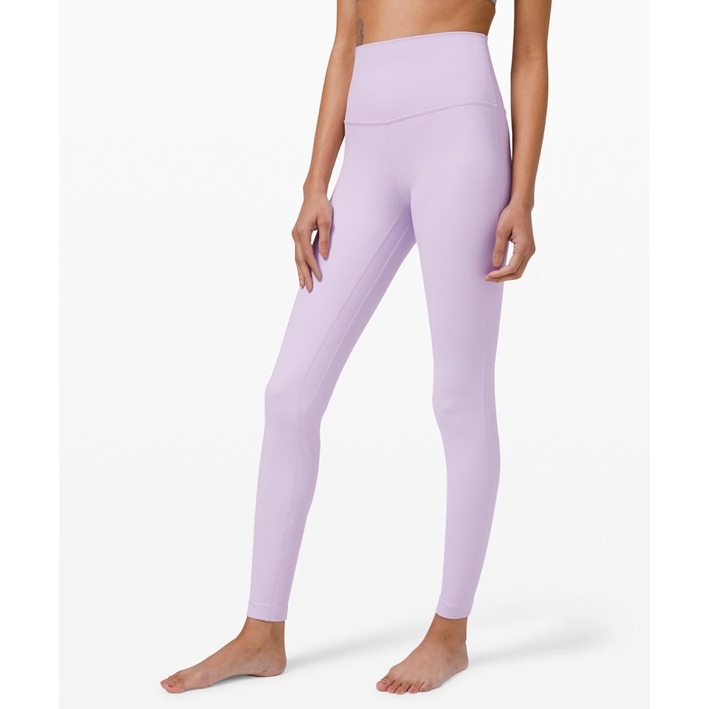 🔴 lululemon athletica Lavender Dew Aligns 28"